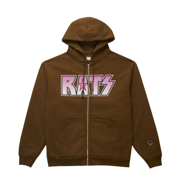 Rats Star Zip Hoodie