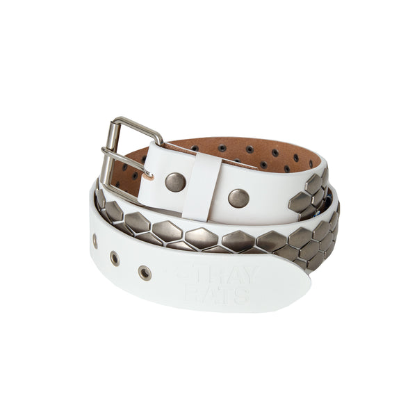 Hexagon Studded Belt – STRAY RATS