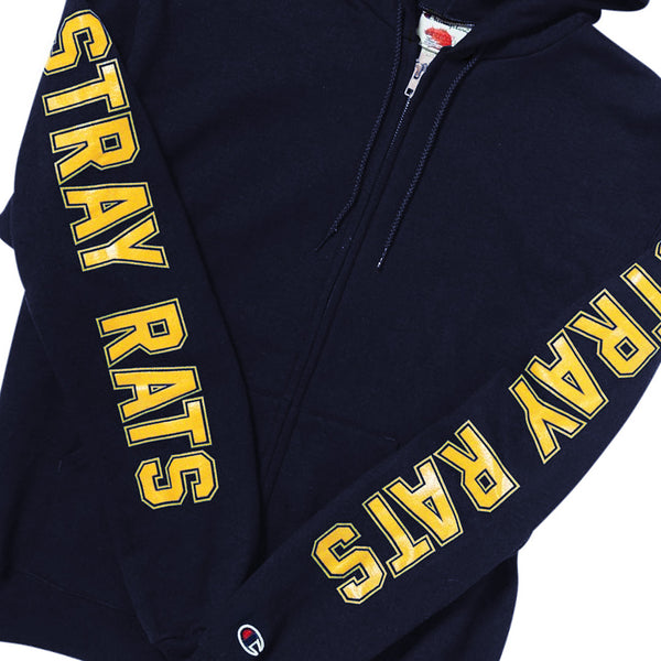 College Zip Hoodie – STRAY RATS