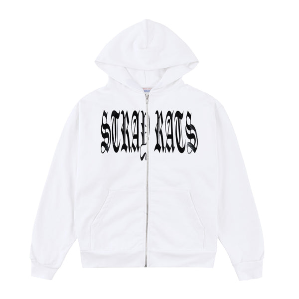 スト Old English Zip Hood – STRAY RATS