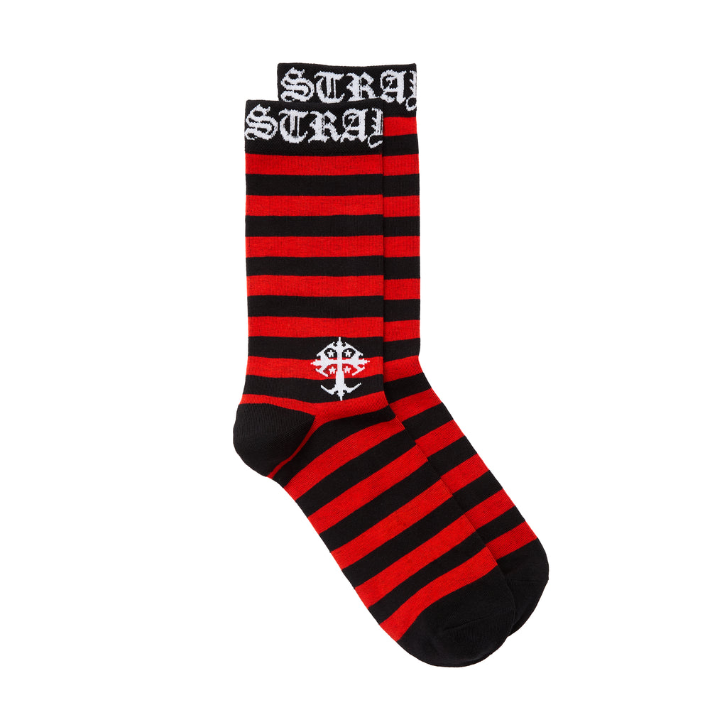 Cross Stripe Socks