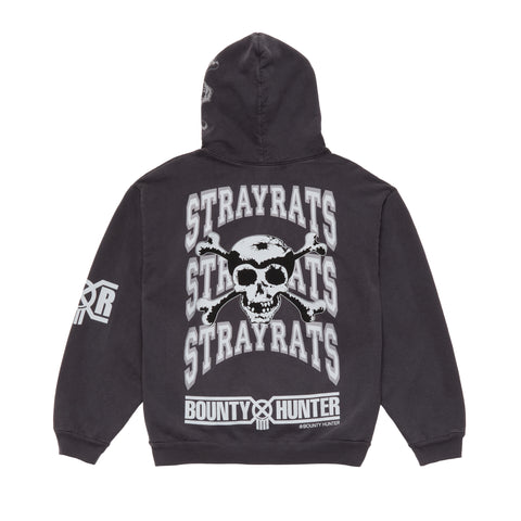 SR / Bounty Hunter College Arch Skull Hoodie