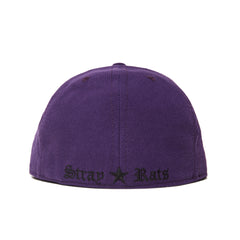 帽子 Stray Rats Distressed Ratgirl Hat purple Distressed Ratgirl