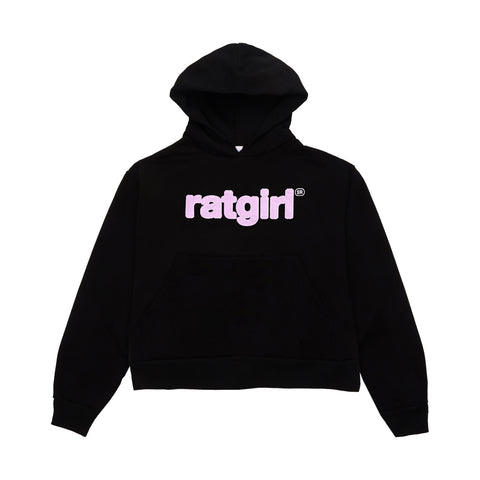 Ratgirl Logo Crop Hoodie
