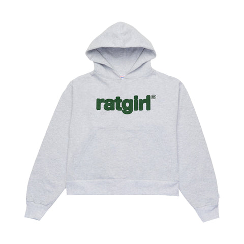 Ratgirl Logo Crop Hoodie