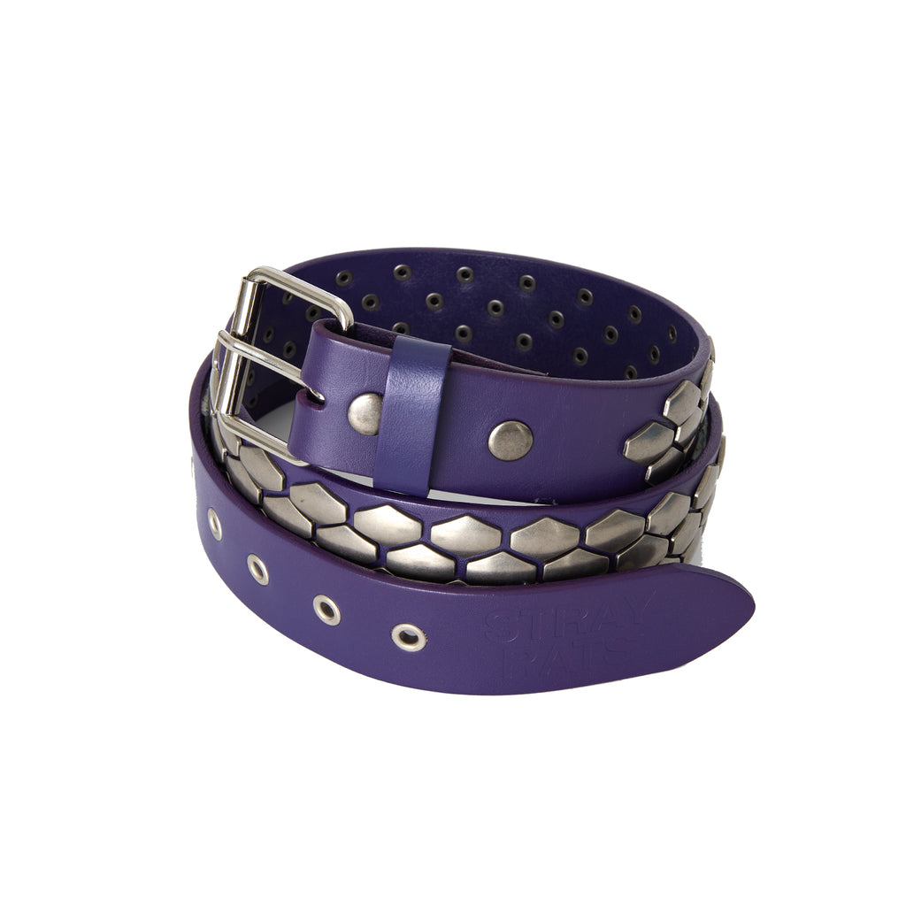Hexagon Studded Belt