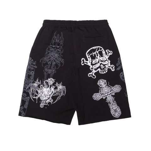 Funny Farm Cut-Off Sweat Short
