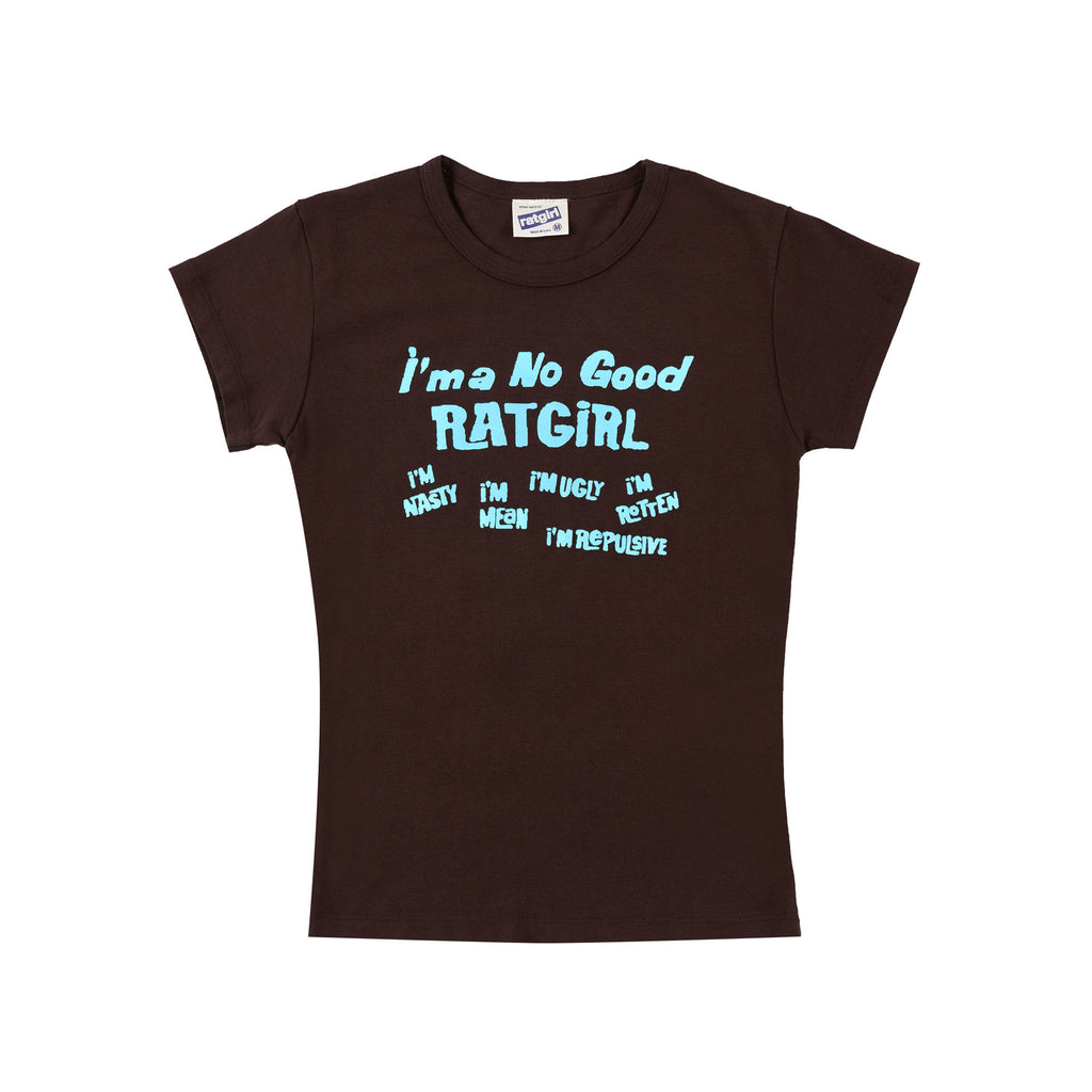 No Good Ratgirl Baby Tee