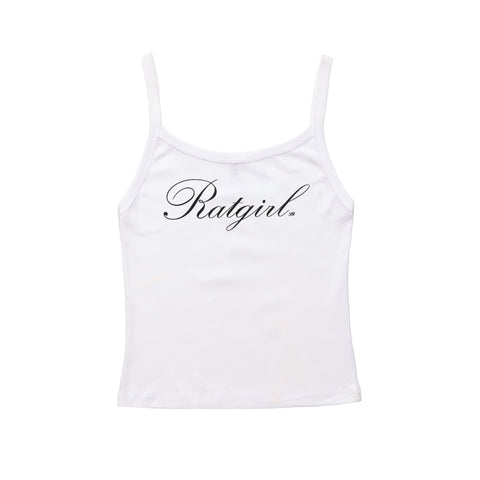 Ratgirl Script Womens Tank