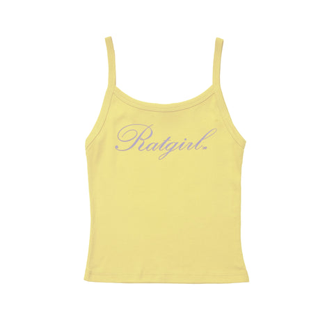 Ratgirl Script Womens Tank