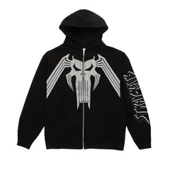 Spider Skull Hoodie – STRAY RATS
