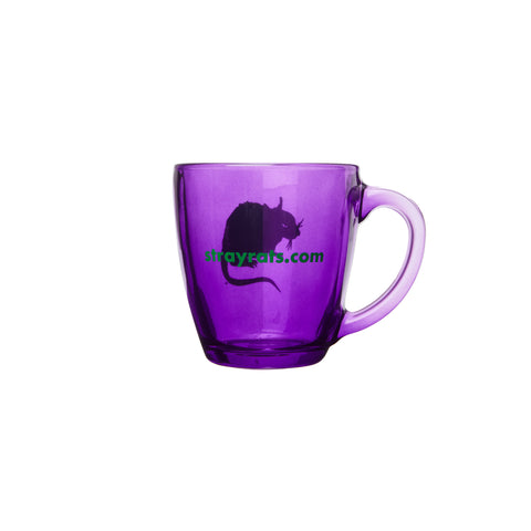 Rat Logo Glass Mug