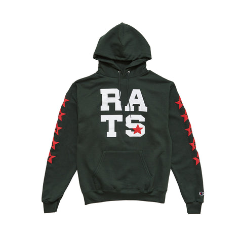 Rats Star Hooded Sweatshirt